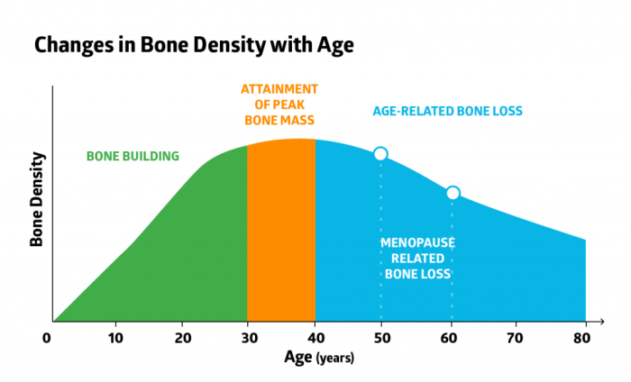 Benefits of regular exercise for bone density